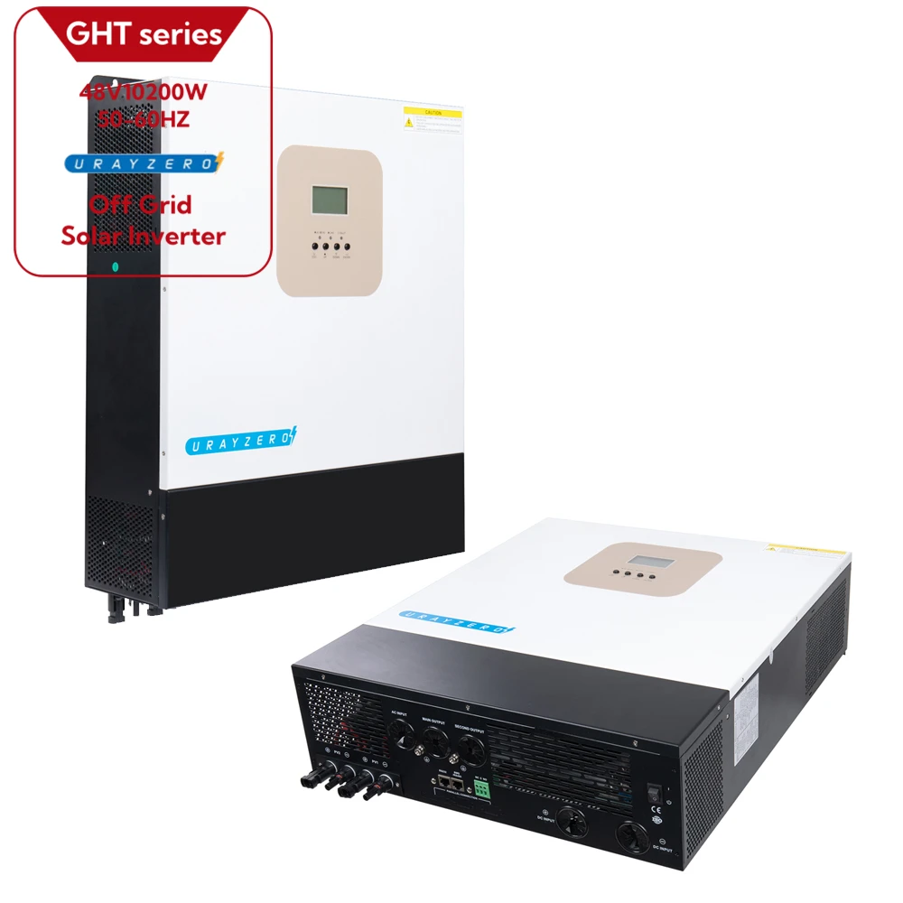 

Urayzero 10.2kw Single-Phase Hybrid Off Grid Solar Inverter With Mppt Control For System