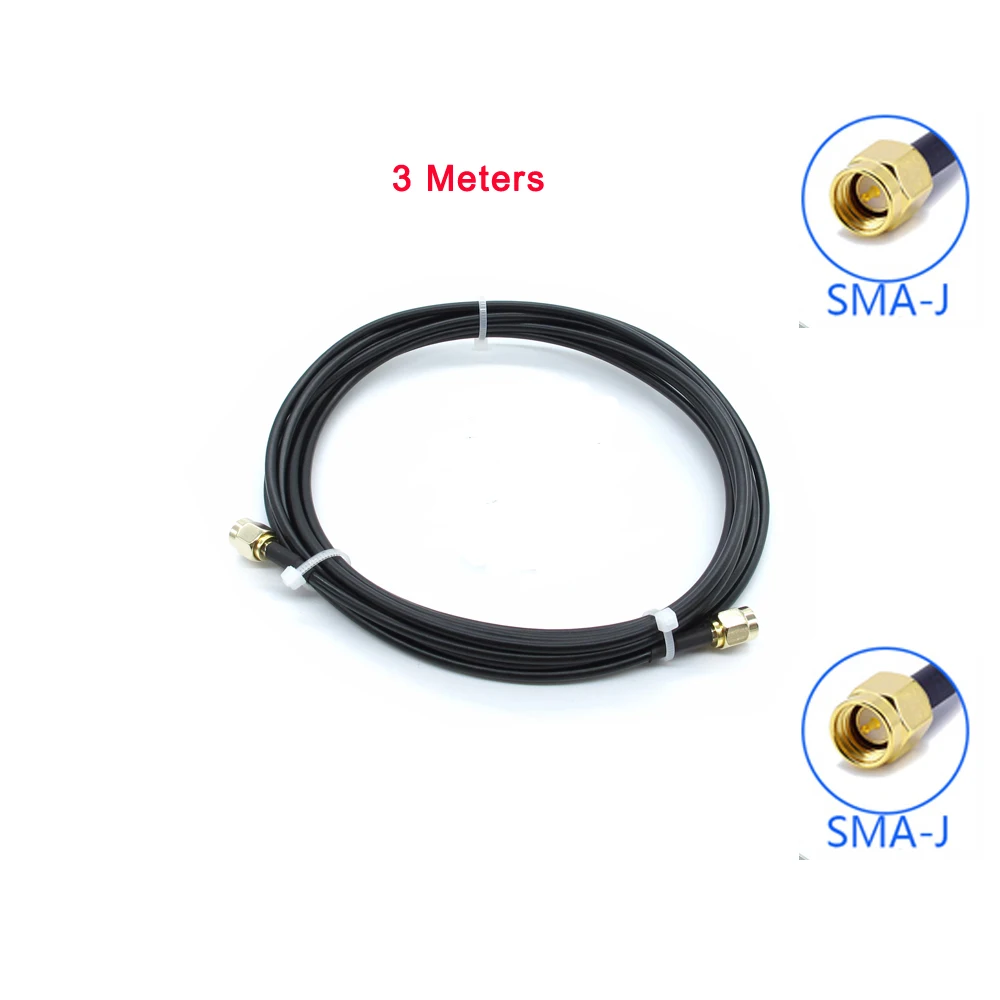 Loop Antenna SDR Cable with SMA-J Male 3.5mm Male BNC-J Male 3 Meters Factory Sale