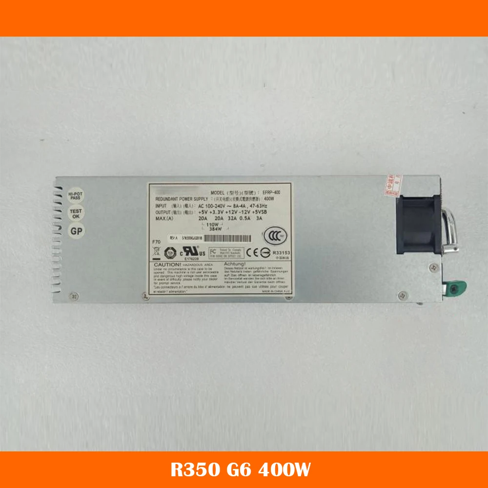 Server Power Supply For Lenovo R350 G6 36001058 EFRP-400 400W Fully Tested