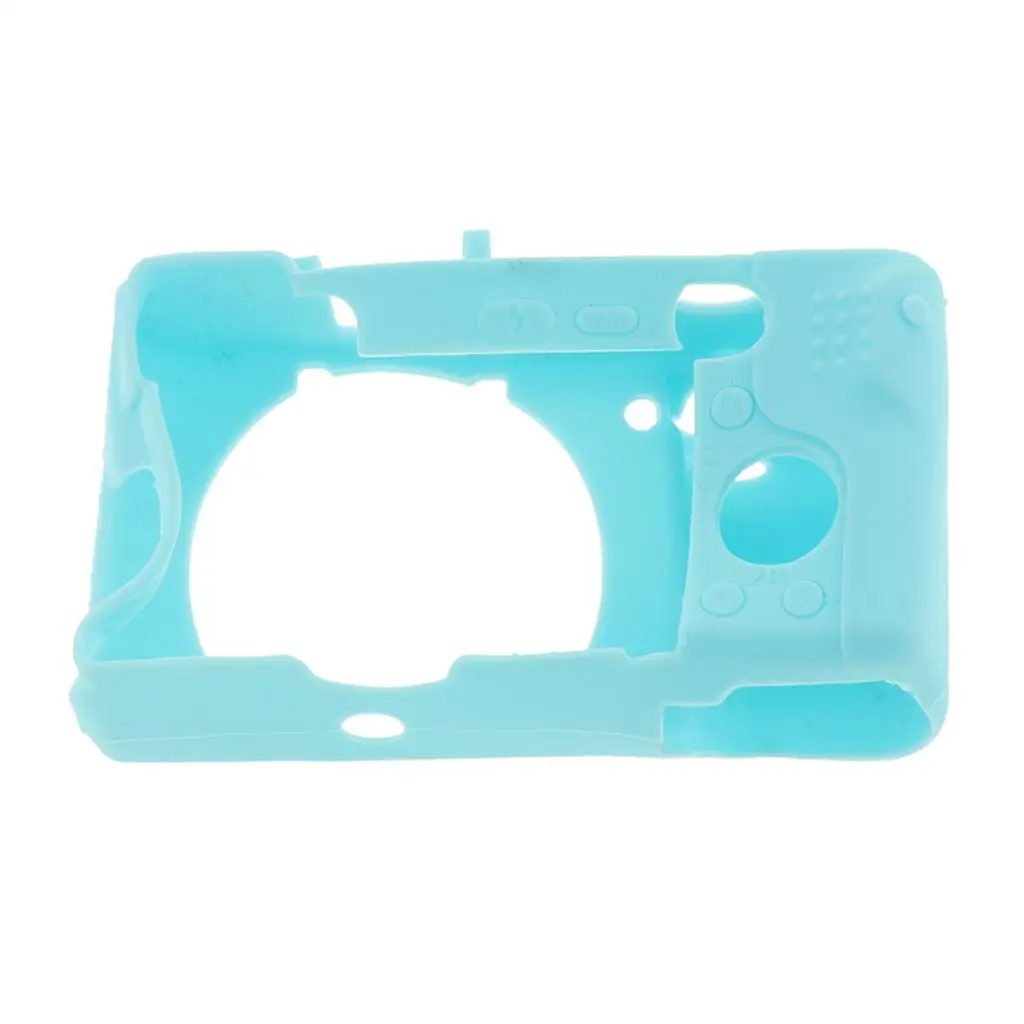 Dust-Proof Anti-Slip Protective Silicone Gel Rubber Detachable Camera Case Cover Bag Compatible for A6300