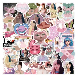 10/30/60pcs Melanie Martinez Singers Stickers DIY Decals Album Suitcase Scrapbook Phone Guitar Fridge Car Sticker Decoration Toy