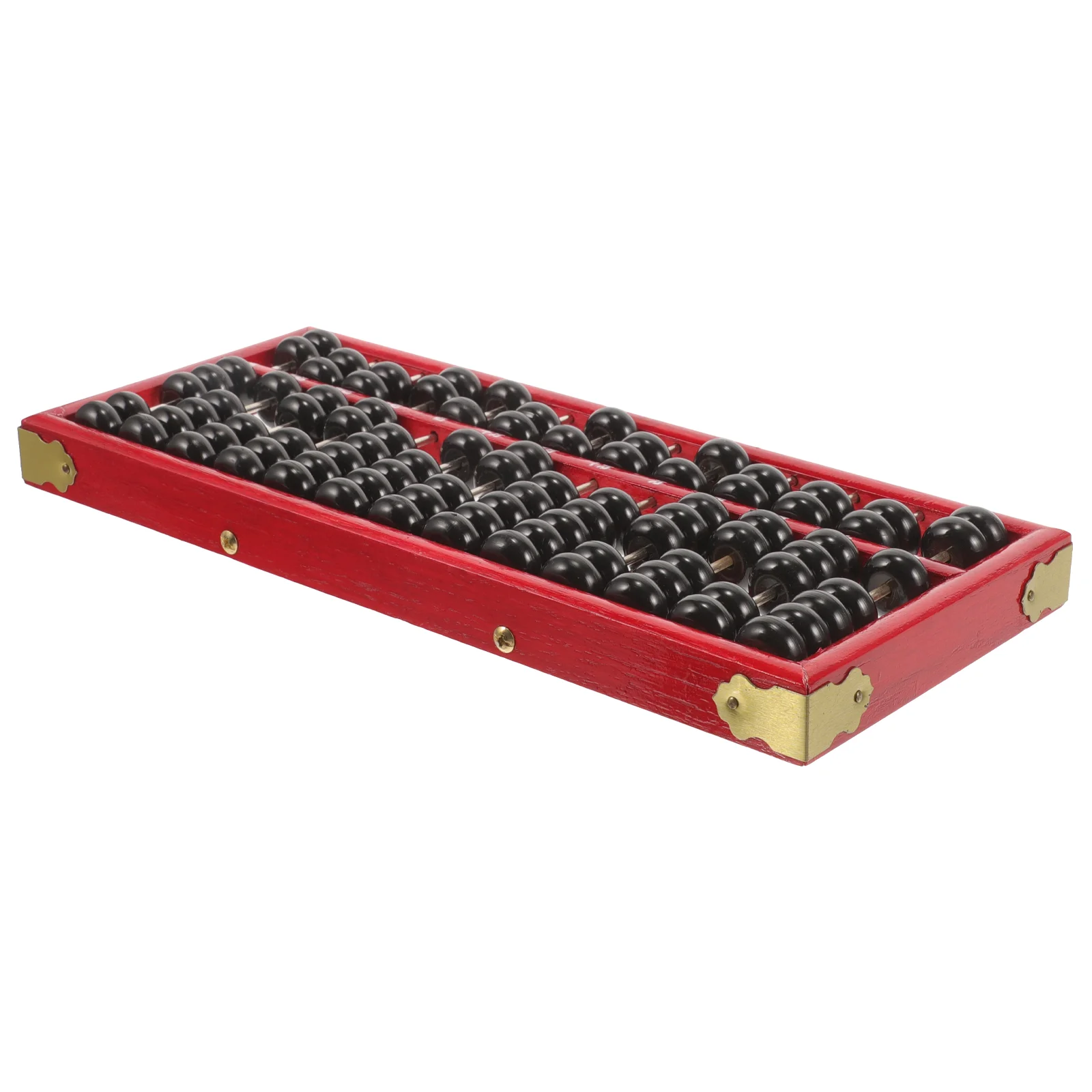 

Children's Abacus Solid Wood Safe Material Wooden Chinese Portable Aldult -Beads Arithmetic Vintage Professional