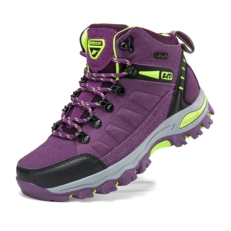 Botas de invierno para Mujer, Botas Trekking al aire libre, zapatos de senderismo para Mujer, zapatillas de Trekking para escalada de montaña, Botas Wandelschoenen para Mujer_voghion.com