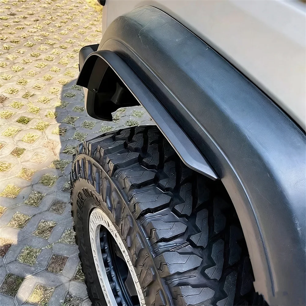 

A Set Low High Position Extended Wheel Fender Flares Mud Guards for Jeep Wrangler JL Gladiator JT 2018-2025 Car Modified Part