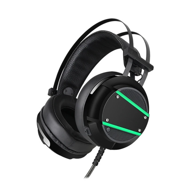 MultiPlatform Compatible Gaming Headsets with Cushioned Ear Pad and Mic