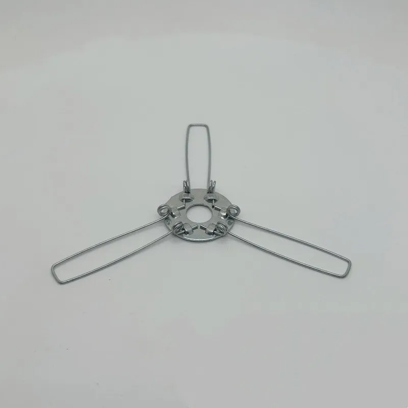 47 pcs 120mm-Fork Lamp Spring Clips, 3-Fork Stable Design for Home Lighting Installation, Multipurpose