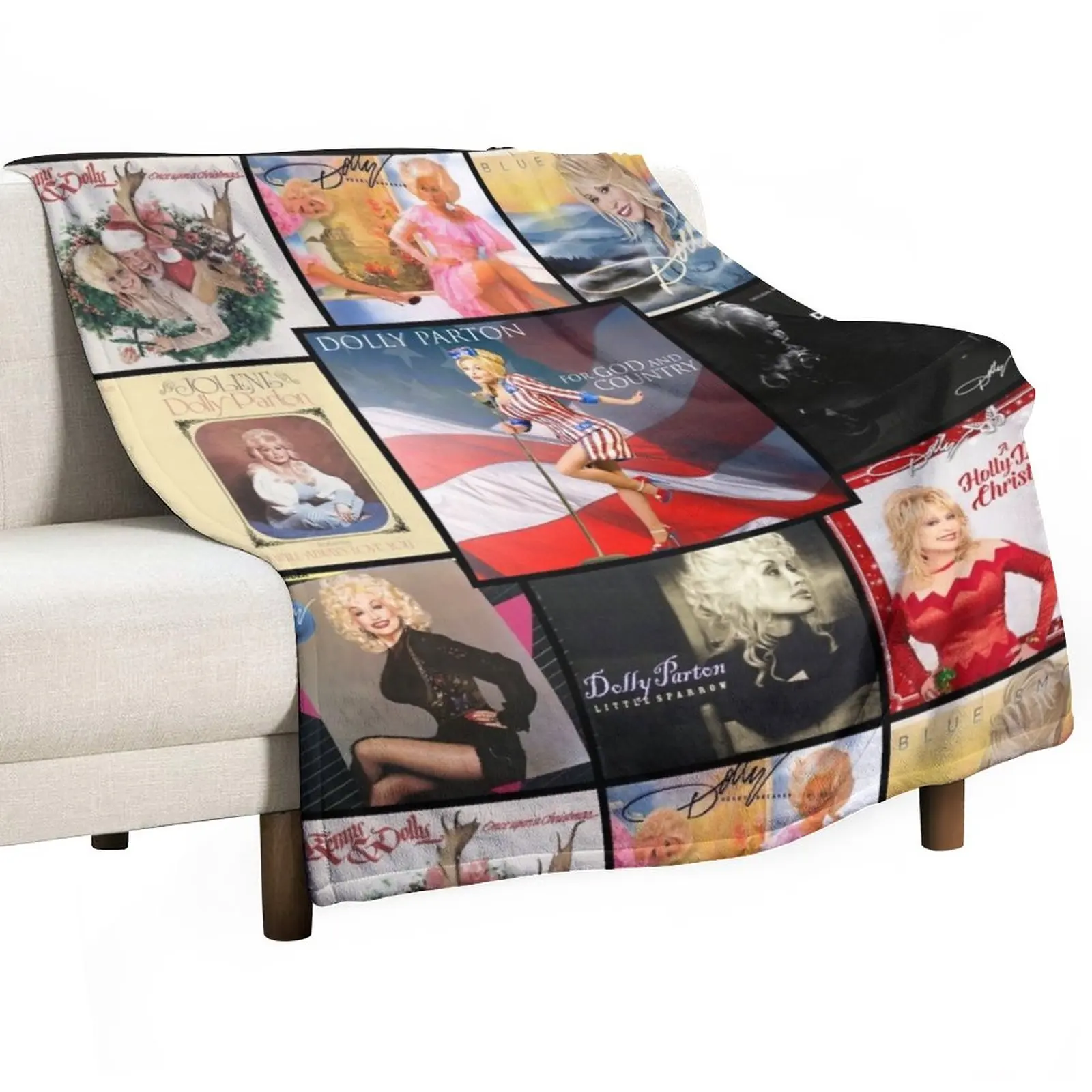 

Greatest Albums Throw Blanket Multi-Purpose Plaid Blankets