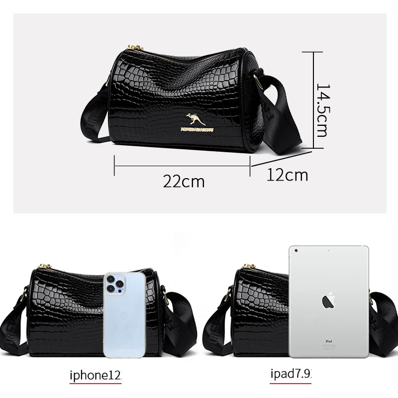 2024 Luxury Designer Large Capacity Handbag Women Bags High Quality Messenger Bag Leather Casual Shoulder Crossbody Bags