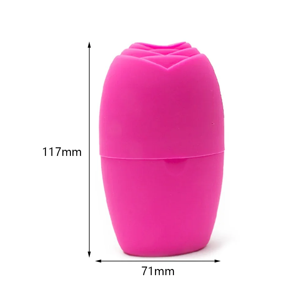 Roller Face Skincare Beauty Tool Facial Roller Silicone Ice Cube Massager Face Ice Roller Therapy for Muscle Redness Bruises Use