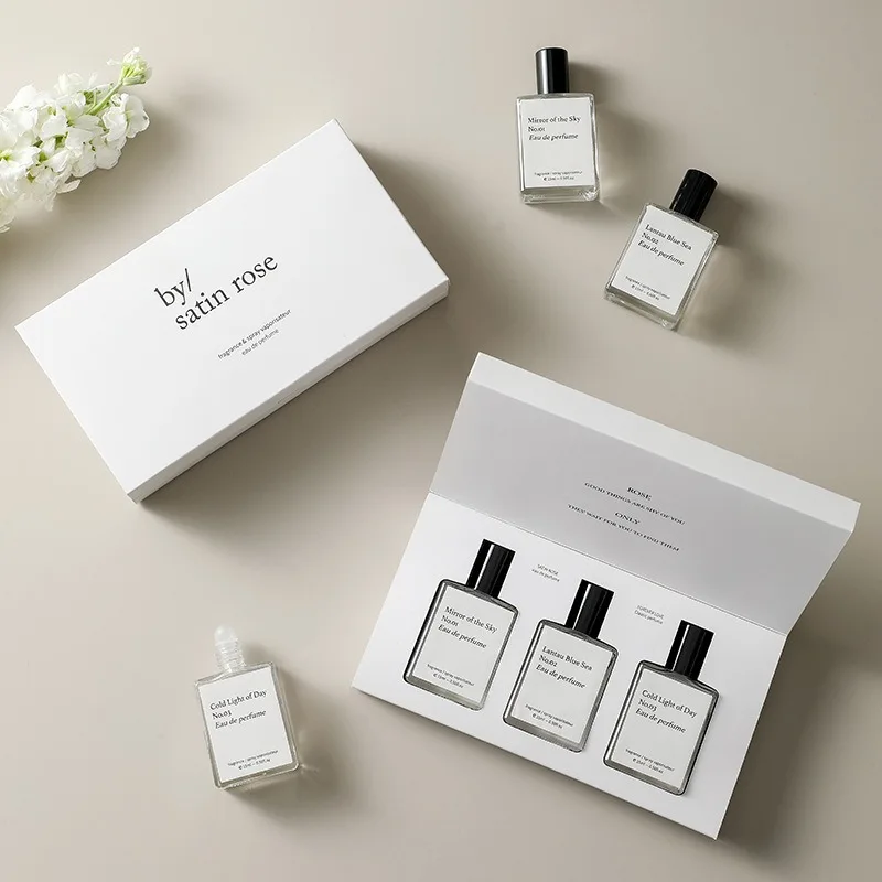 Original brand & Night Tidal Fragrance - 3pcs Fresh & Long-lasting Rollerball Perfume Gift Set, Unisex ,Leave a lasting fragranc