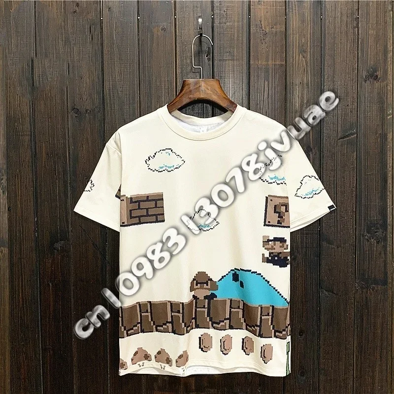 

Adults and Children Retro Daily Streetwear for 2025 Summer New Arrival Jersey Shirt Daily Casual Fashion Y2K T-shirts 100-6XL