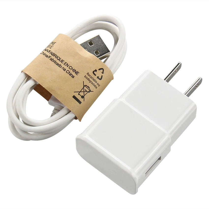 

100sets 5V 1A EU US Plug Wall Charger with USB Data Cable Sync Micro Mobile Phone Cable for Samsung Galaxy S7 Edge S6 S5 Phones