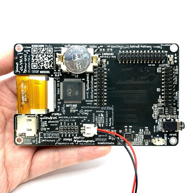 Portapack H2M placa de expansión MAX2839 10,00 MHZ TCXO GPS analógico ensamblado para Hackrf One R9 V2.0.0 SDR Radio duradera