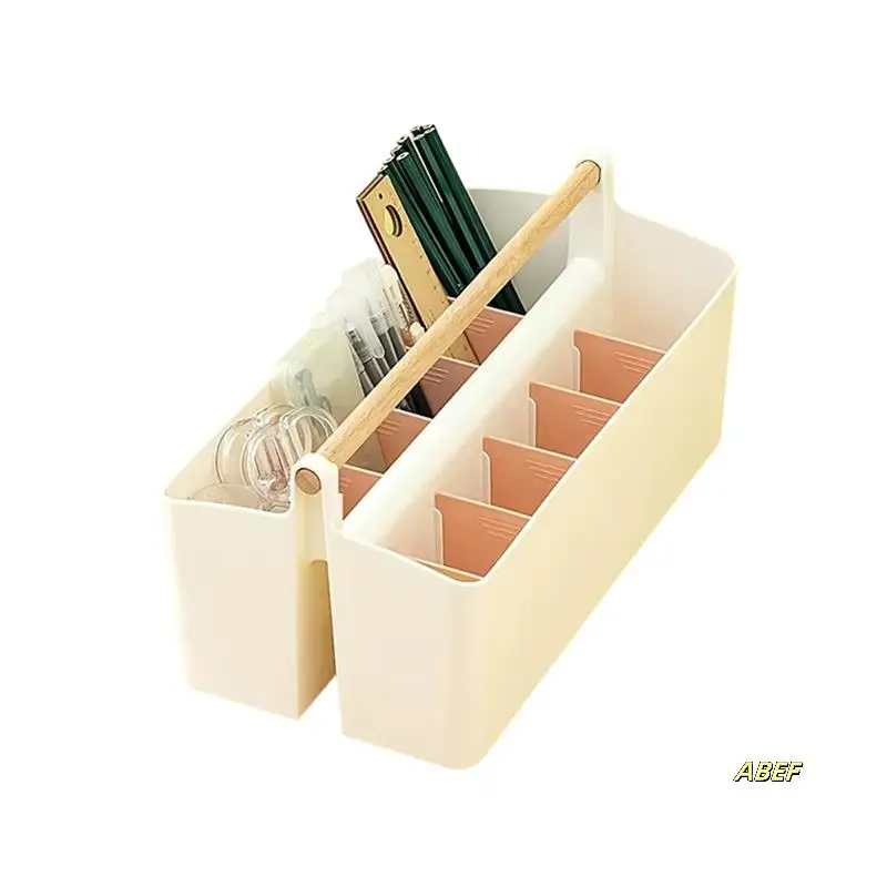 Watercolor Organizer Portable Large Capacity Brush Pencil Stationery Barrels Student Multi-Function Pen Holder