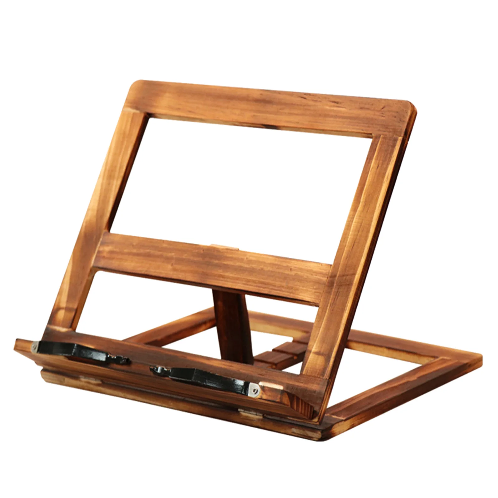 1Pc Wooden Reading Bracket Bookshelf For Home Office Desk Accessories ganizer Tablet Support Rack Storage Display