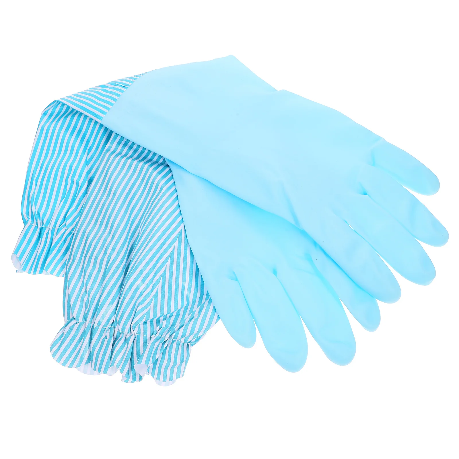 

1 Pair For Kitchen Dishwashing Laundry Dishwashing Gardening Household Reusable Gloves Cleaning Washing Gloves