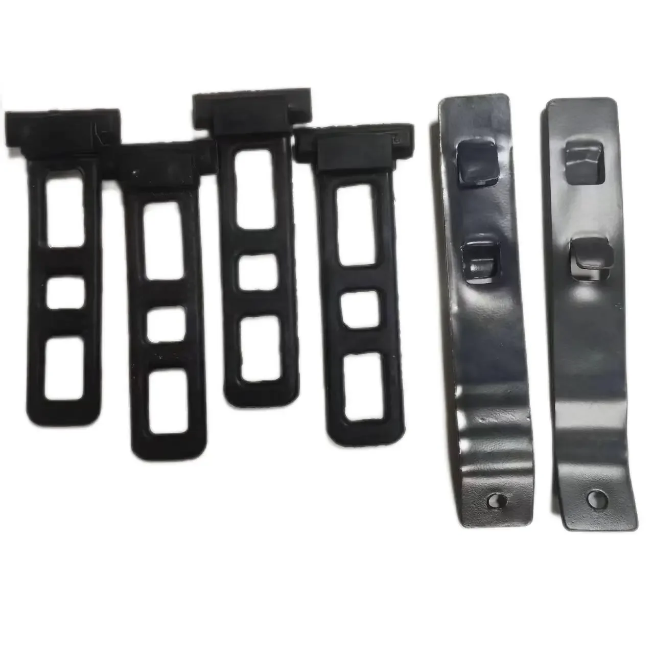 6 Pcs 4 PCS 8 PCS Suitable for SCANIA Truck Cover Rubber Strips and Fixed Iron 1383858 1383520 1377601 1377600 1358343