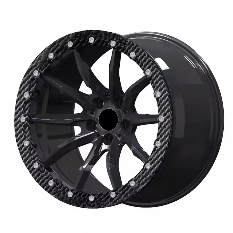 150 17*7J Premium Customization Carbon Fiber Car Wheel Hub Vehicle Rims Forging Alloy for Passenger Car PCD120