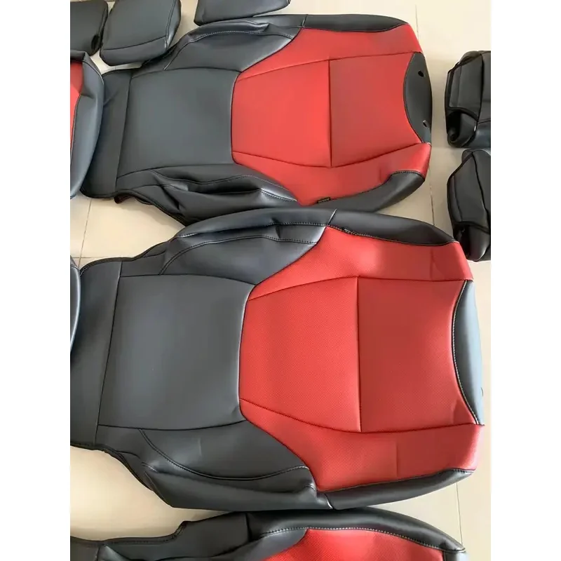 High Quality Leather Precision Cut Full Encase Car Cushion Unit Interior Safeguard Auto Fittings