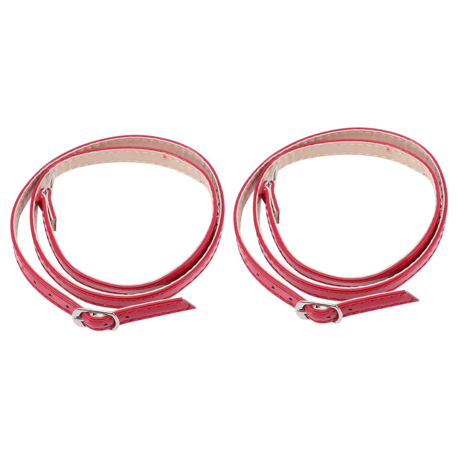 2Pairs High Heel Laces Anti-Loose Shoe Straps for Heels Replacement Ankle Straps Preventing Slipping Elegant Shoe Strap