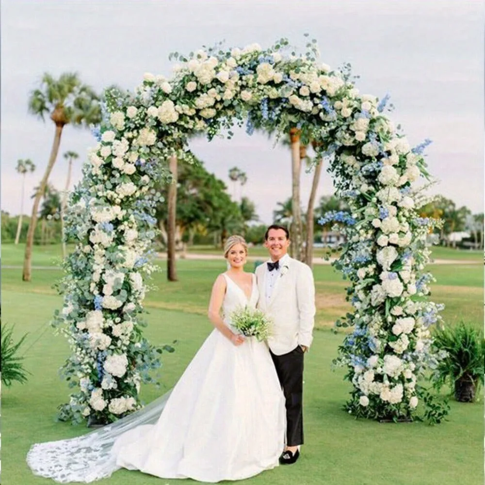 3 Layer Archway Wedding Backdrop Stand for Event Business Party Memorial Day Dec