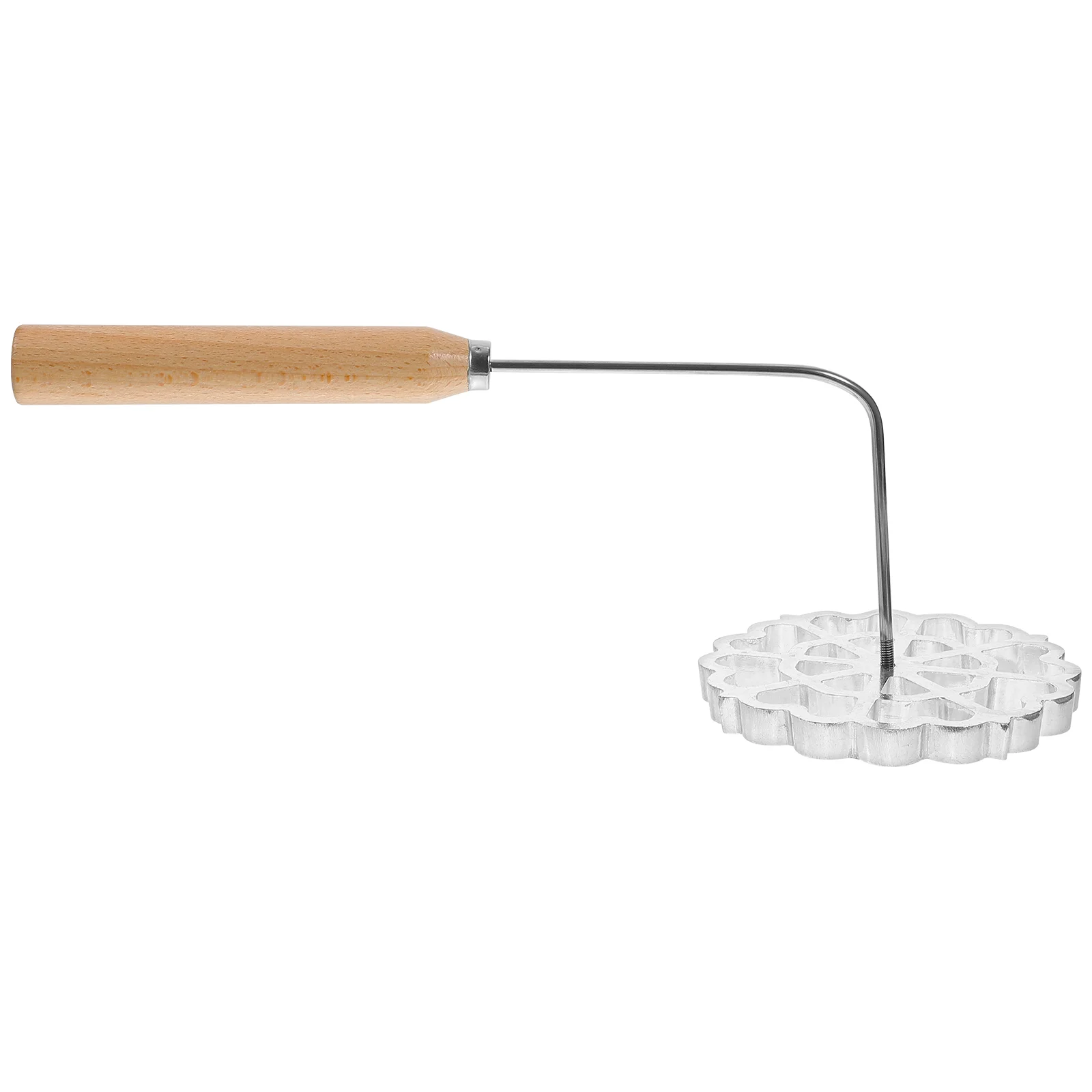 Oil Pier Mold Non-stick Spoon for Frying Kitchen Snack with Wooden Handle Pancake Household Accessory Home Cooking Baby