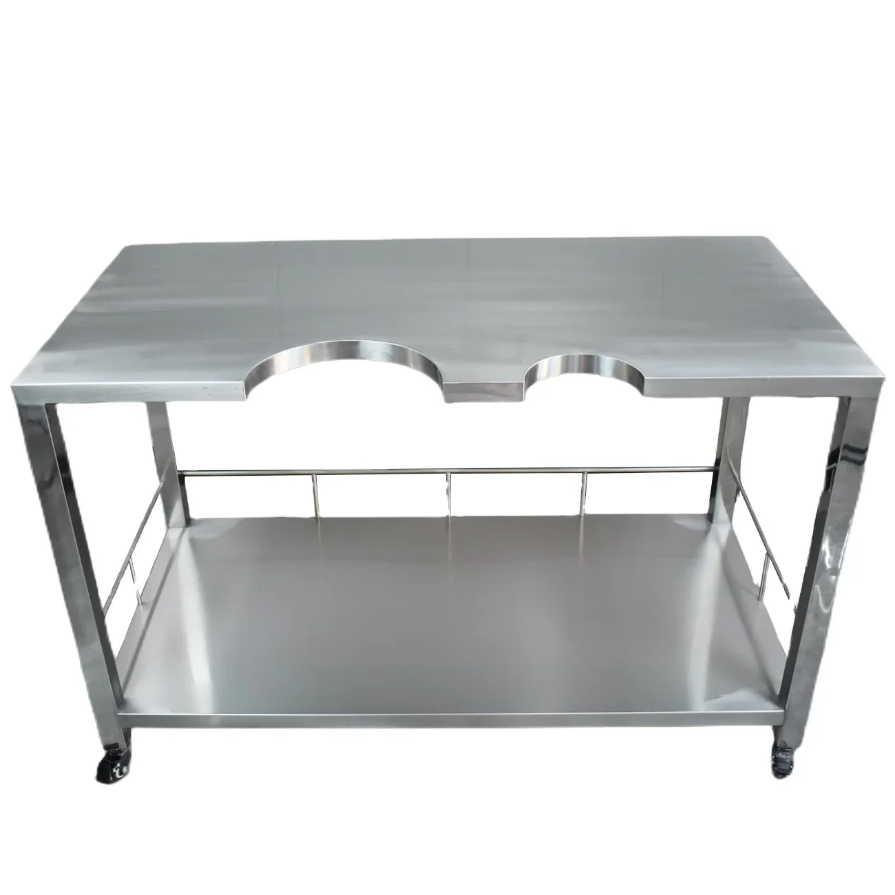 Brand New  stainless steel pet operating table B-ultrasound examination veterinary operating table dog operating table