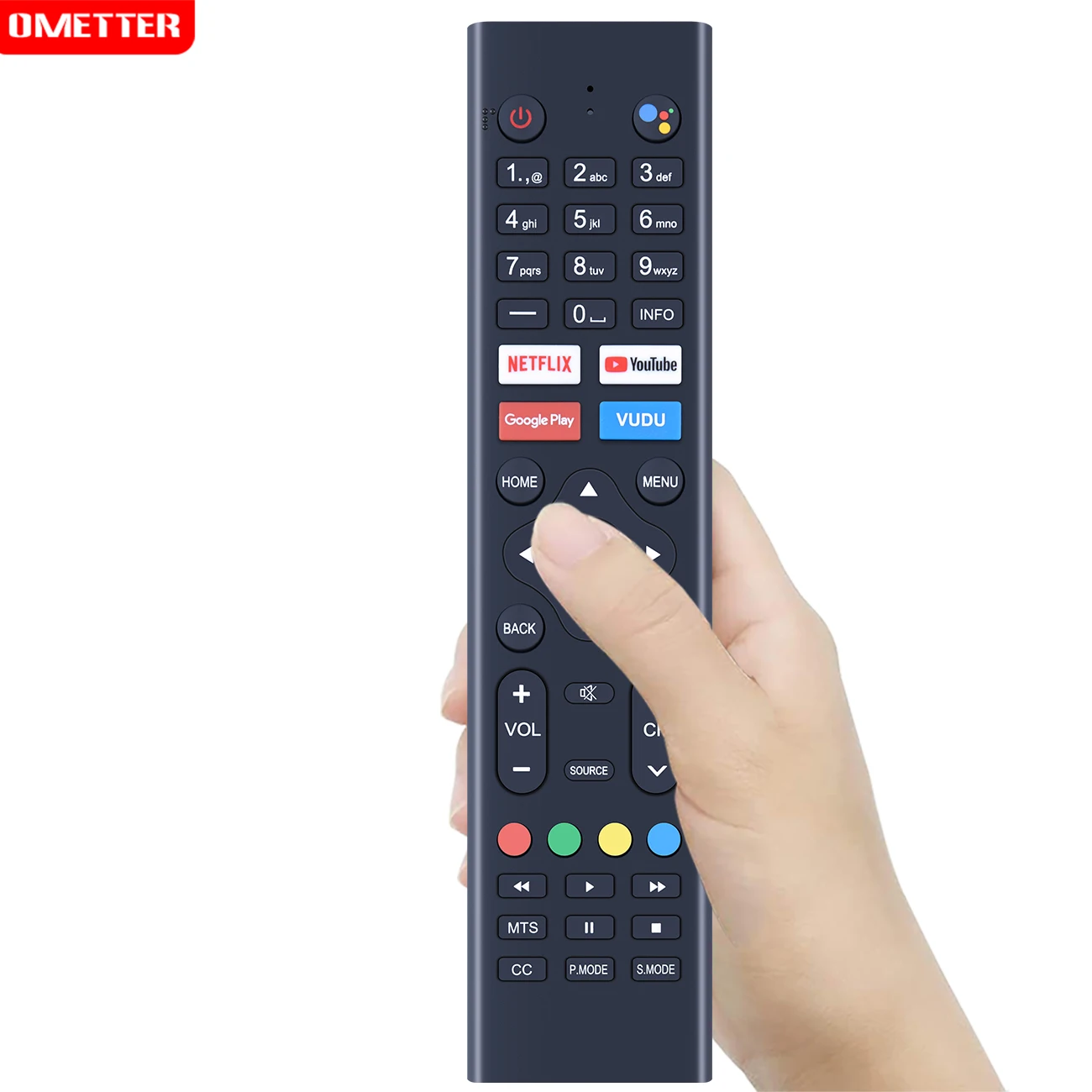 VOICE REMOTE CONTROL FITS FOR SUPERSONIC SYLVANIA LED LCD SMART TV