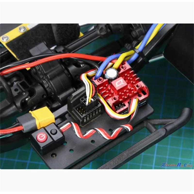 سيارة تسلق HobbyWing WP-1080-G2 من الجيل الثاني 80A مقاومة للماء ومصقولة وقابلة للتعديل كهربائيًا