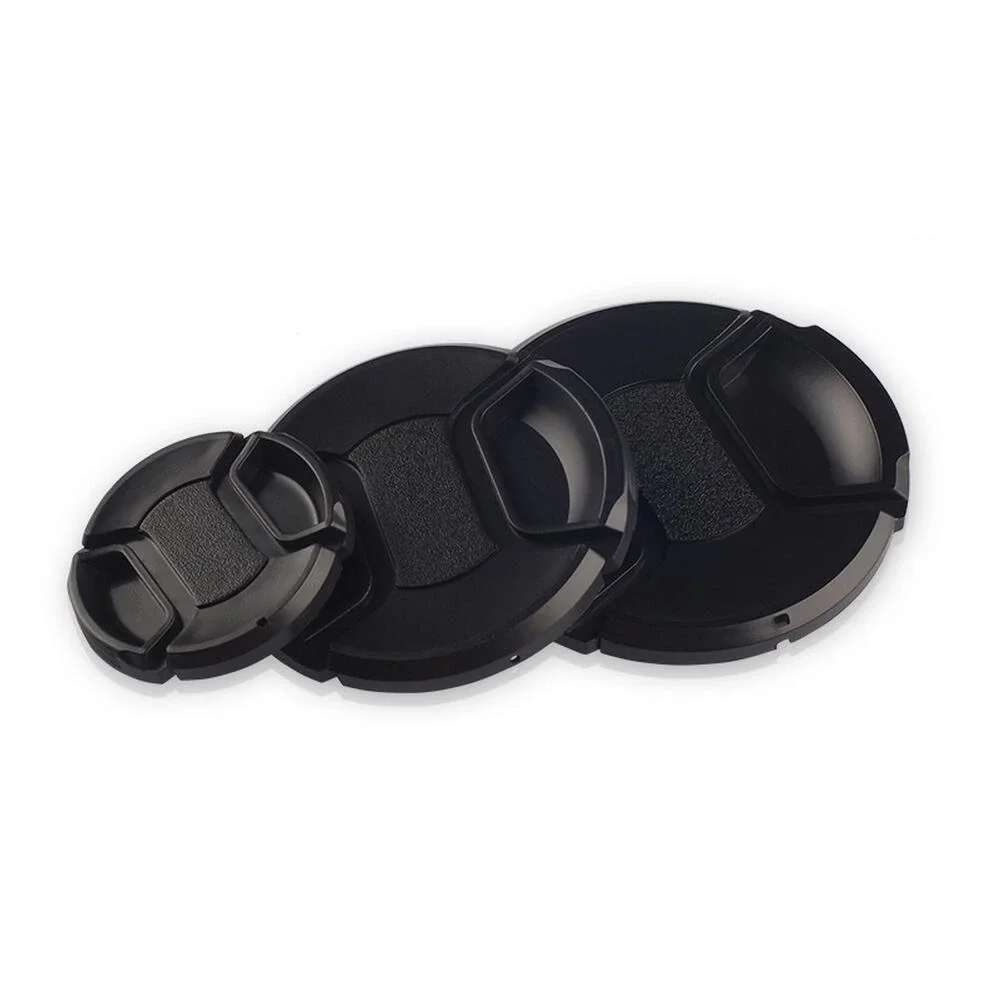 2pcs Center Pinch Snap-on Front Lens Cap cover for canon nikon 46mm 49mm 52mm 58mm 62mm 67mm 72mm 77mm lens camera HOT