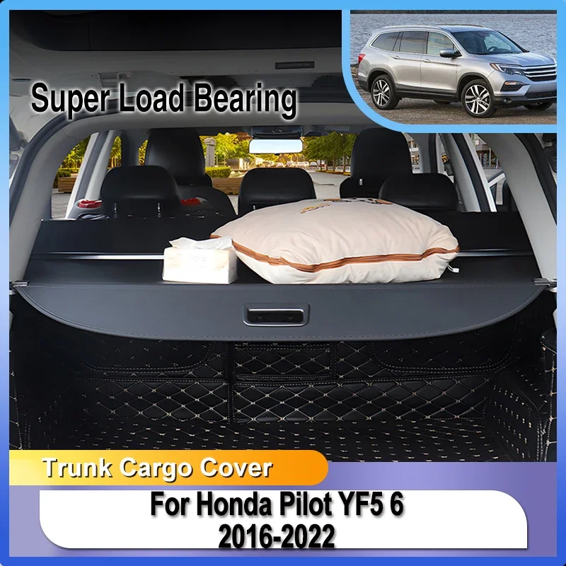 For Honda Pilot YF5 6 2016 2017 2018 2019 2020 2021 2022 Rear Cargo Cover privacy Trunk Screen Security Shield Shade Accessories