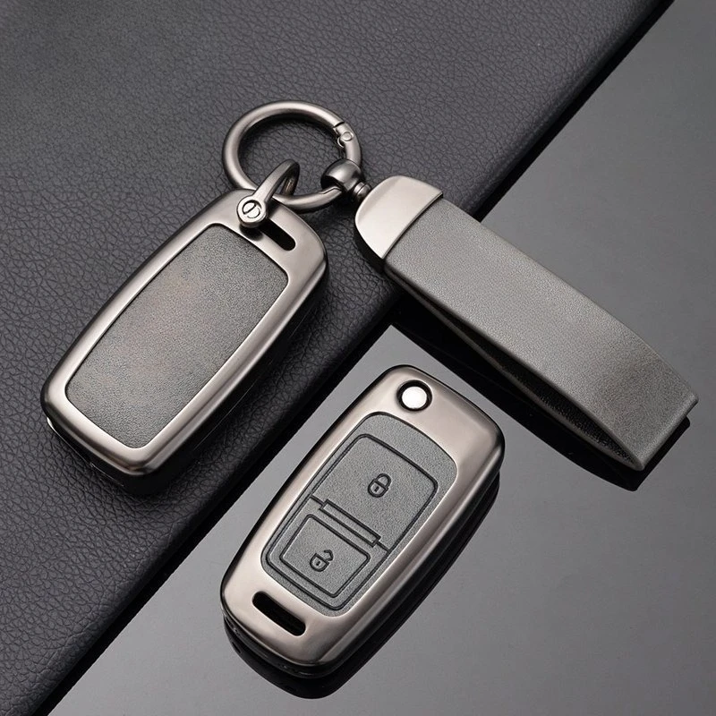 Für VW Volkswagen Golf 4 5 6 MK4 Amarok Polo Bora Jetta Altea Passat Beetle Caddy Tiguan Zinklegierung Autoschlüssel-Hülle Schlüsselgehäuse