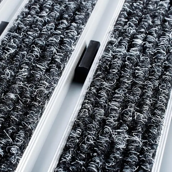 Aluminium Outdoor Doormat | High Cleaning Power Metal Look Doormat