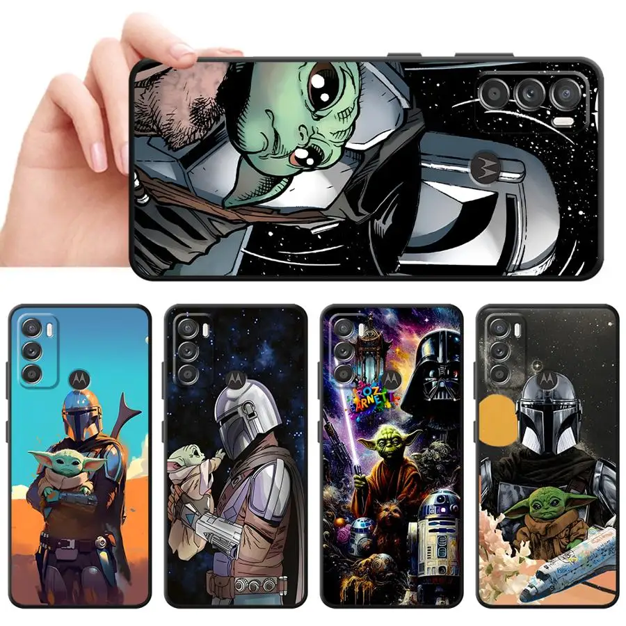 Soft Back Phone Cover Case for Moto X30 Pro Edge 20 30 S30 Pro Starwars Logo Darth Vader
