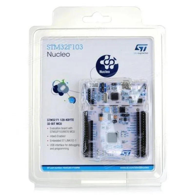 Free Shipping NUCLEO-F103RB Development Board ARM Nucleo Board STM32F1 STM32F103RB 128K NUCLEO F103RB