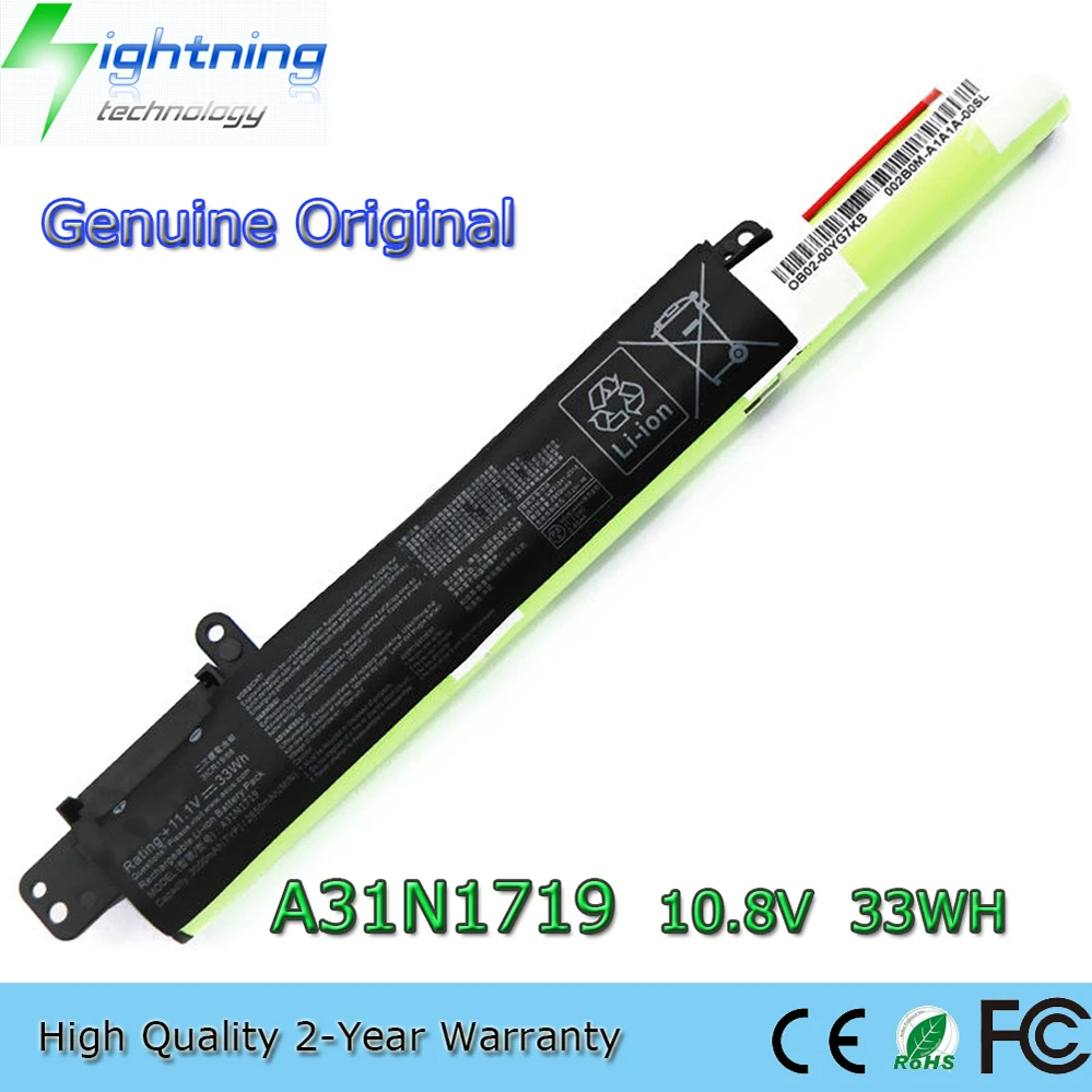 

Genuine for Asus A31N1719 battery X407UF-BV041T X407UA-BV308T A31L04Q