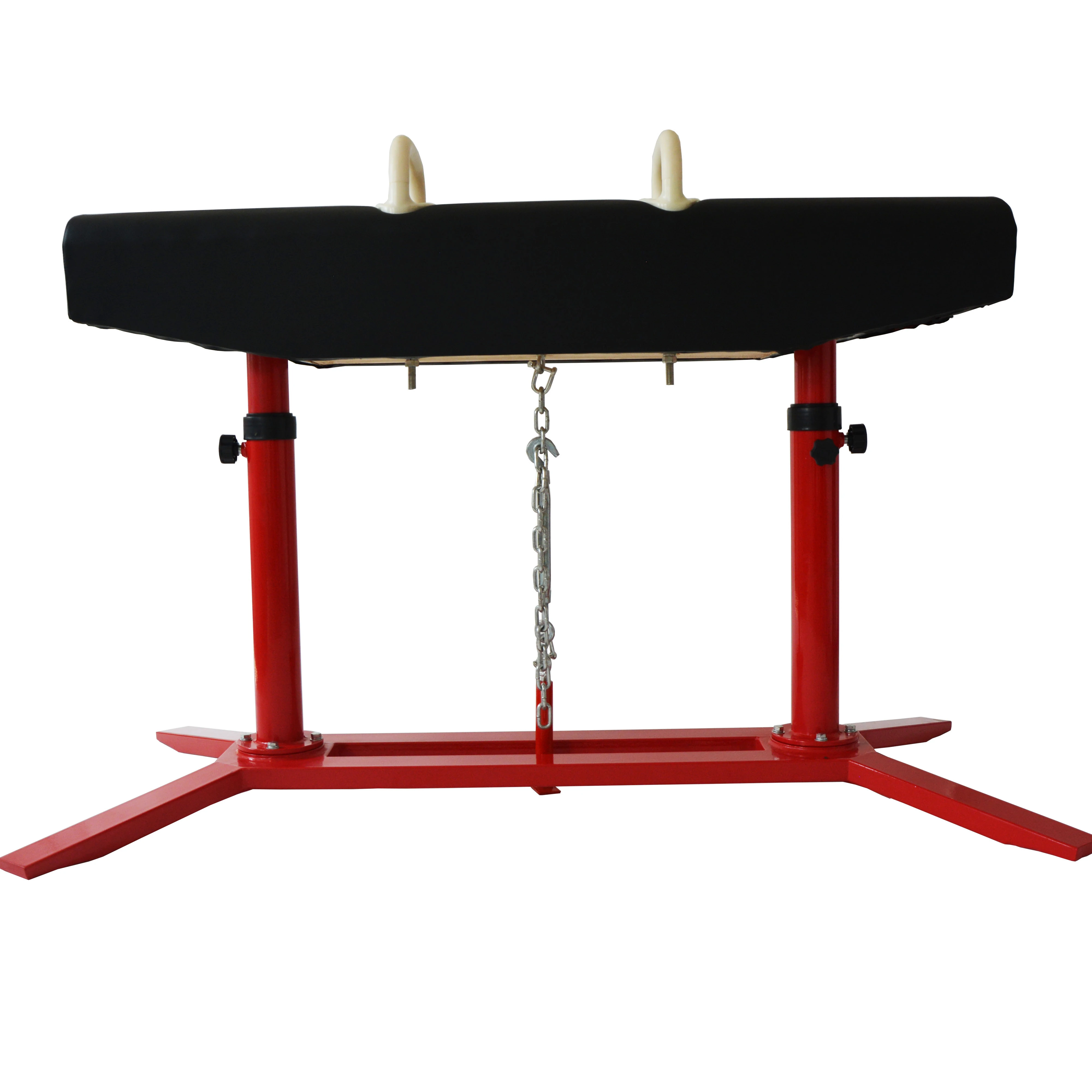 

Gymnastic Pommel Horse with Handles Synthetic Cover Product Category Balance Balls & Half Balls