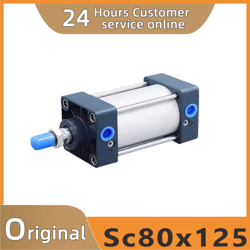 

SC80x125 SC80x150 SC80x175 SC80x200 Pneumatic High Thrust Standard Adjustable Cylinder