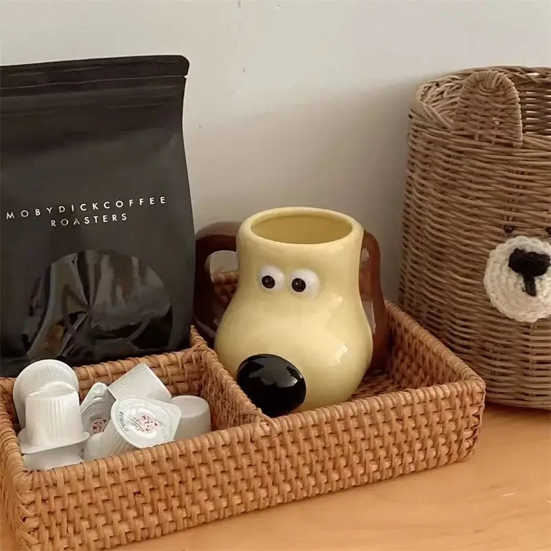 Designer Models Dog Ceramics Mugs Breakfast Cups Juices Milk Cups Cartoon Coffee Cups High Value