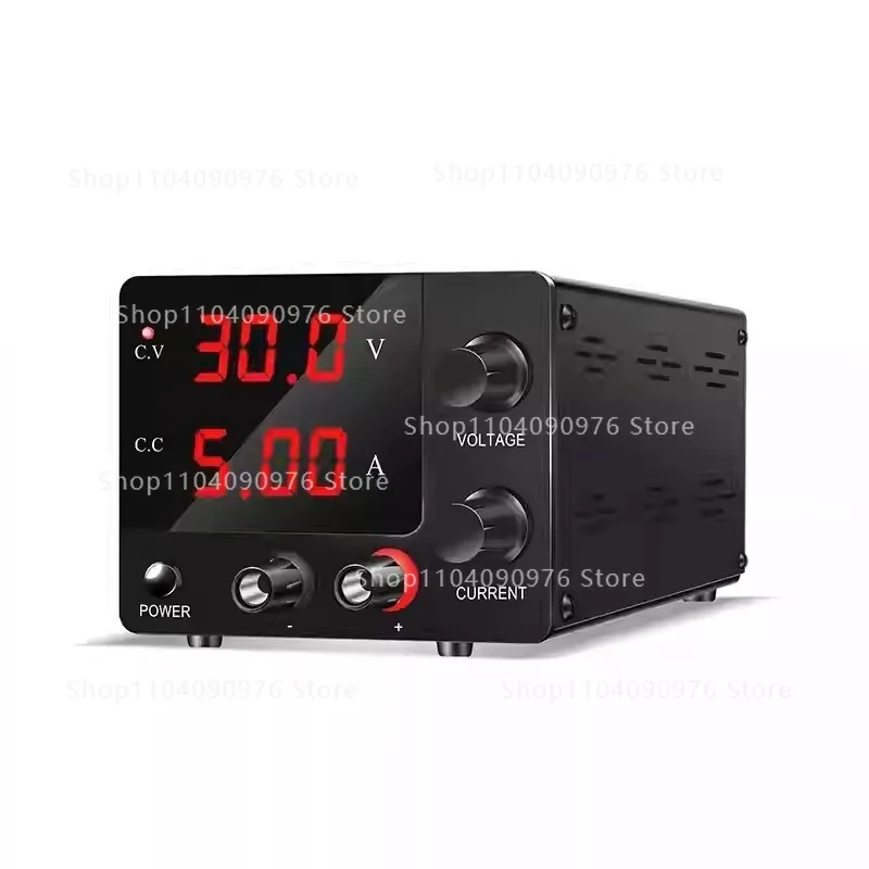 Student experimental power supply Mini small adjustable DC regulated power supply 30V10A electronic DIY enthusiast power supply