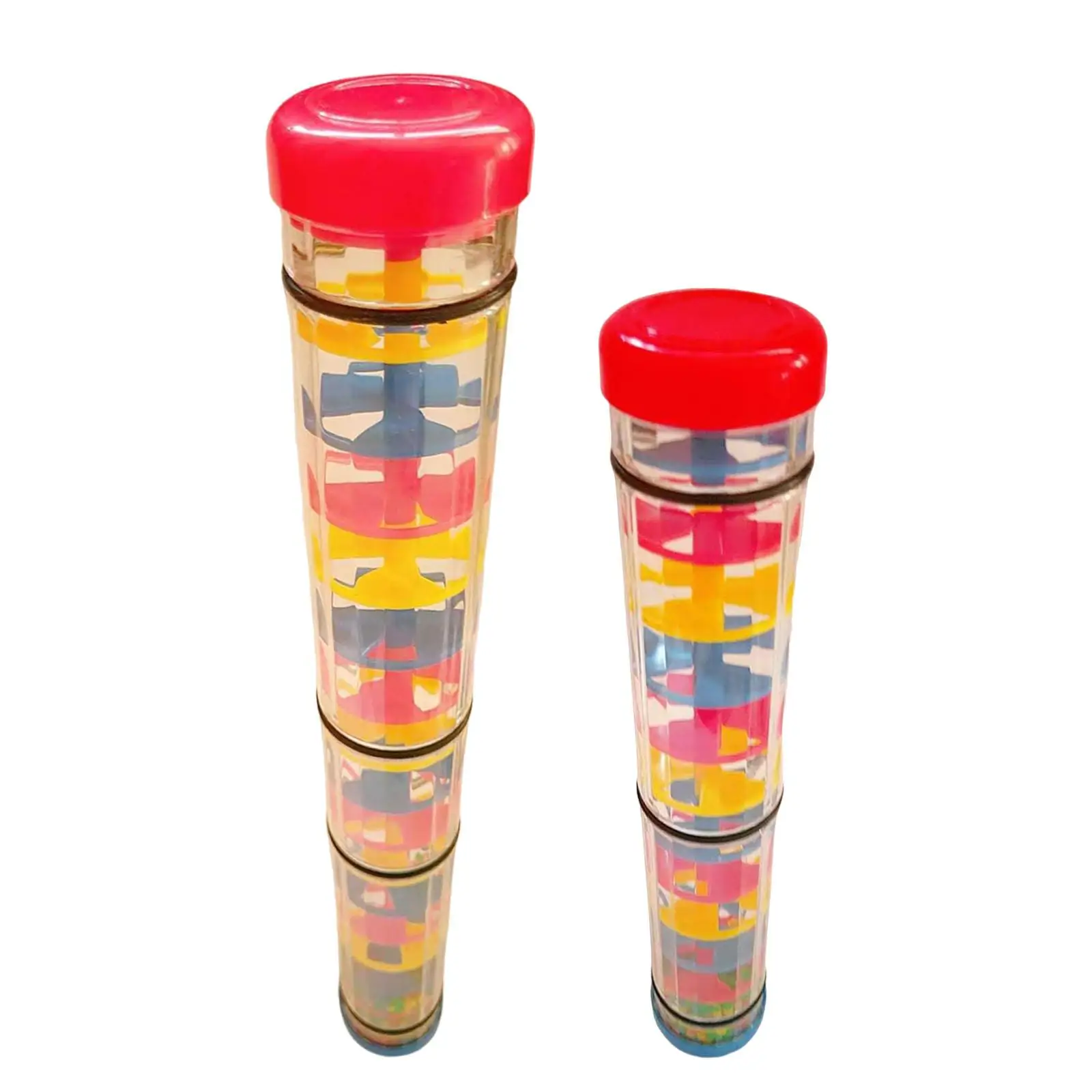 Rainmaker Toy Raindrop Sound Developmental Rainstick Rattle Tube for Girls Boys Children 6-12 Months Babies Kindergarten