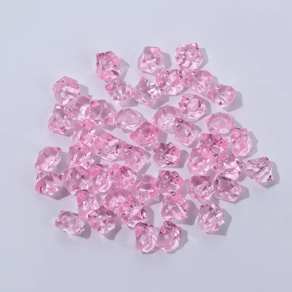 Acrylic DIY Craft Fish Tank Decoration Aquarium Landscape Ornaments Cobblestones Vase Filler Pebbles Artificial Stones