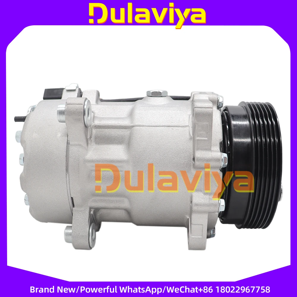 Auto AC Compressor sd7v16 For Volkswagen Eurovan Transporter T4 2.8L 7D0820805 7D0820805E 7D0820805A 1146 1214 57719