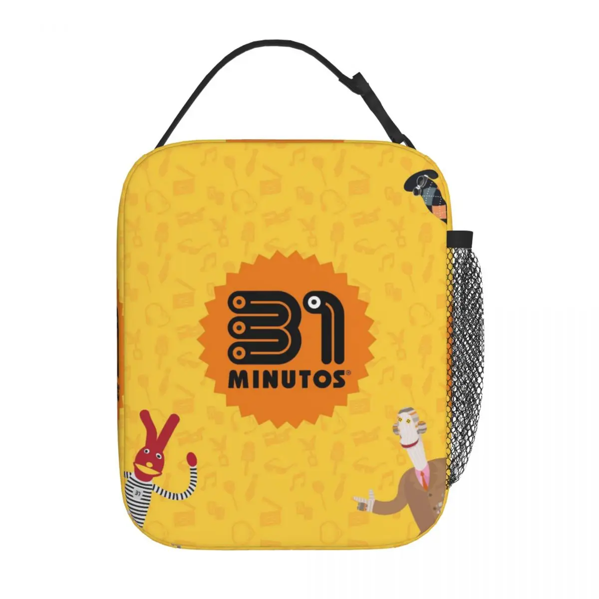 حقيبة غداء معزولة من كوميديا تشيلي 31 دقيقة حقيبة حرارية حاوية الوجبات، صندوق غداء كرتوني مانع للتسرب #1