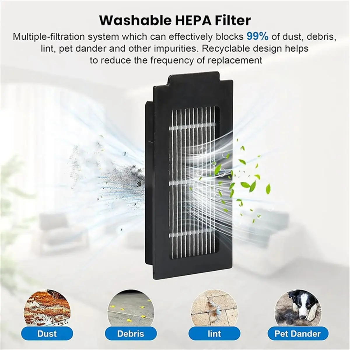

Запасные части для робота-пылесоса ECOVACS T50 PRO OMNI / T50 OMNI: основная и боковые щетки, салфетки для влажной уборки, HEPA-фильтры, мешки для сбора пыли.