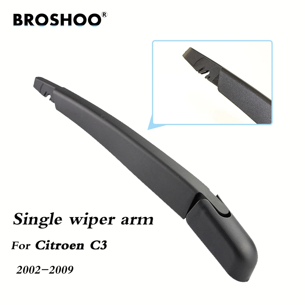 BROSHOO Car Rear Wiper Blades Back Windscreen Wiper Arm For Citroen C3 Hatchback (2002-2009) 355mm,Windshield Auto Styling