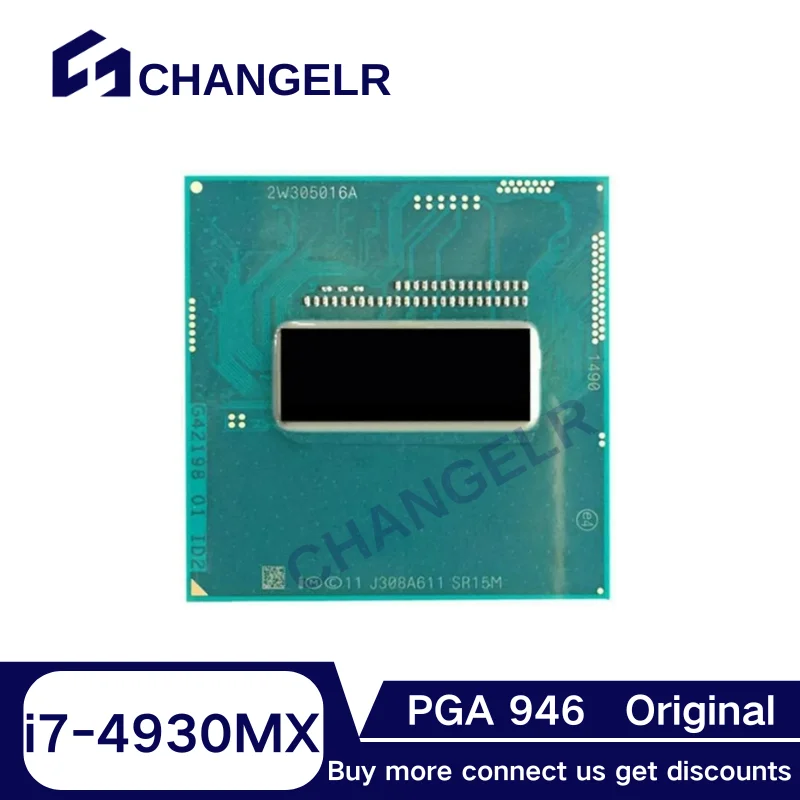 

Processor Core i7-4930MX Core i7 4930MX SR15M 4Cores PGA946 Mobile CPU PGA 946 22nm 3GHz