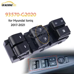 For Hyundai Ioniq 2017 2018 2019 2020 2021 Master Power Window Control Switch Glass Lifter Button 93570-G2020 93570-G20204X