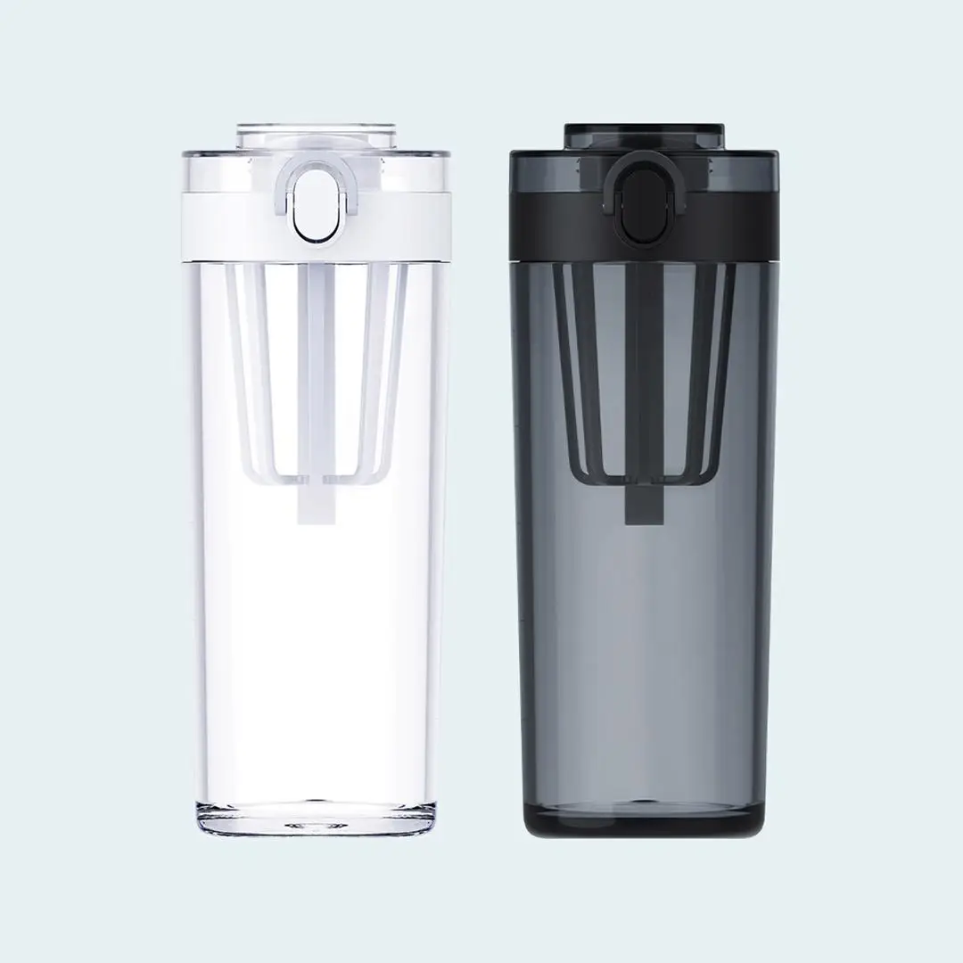 XIAOMI Mijia Tritan Water Cup 600ml Portable Leak-proof Outdoor Sports Water Bottle Shaker BPA-FREE Button Cap Easy Clean