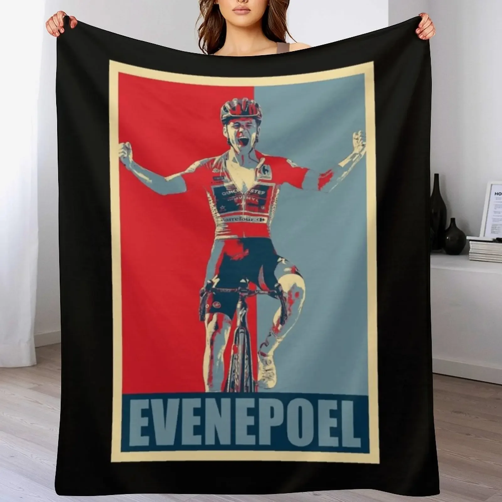 

Remco Evenepoel Hope Throw Blanket Tourist Comforter Bed linens Flannels Blankets